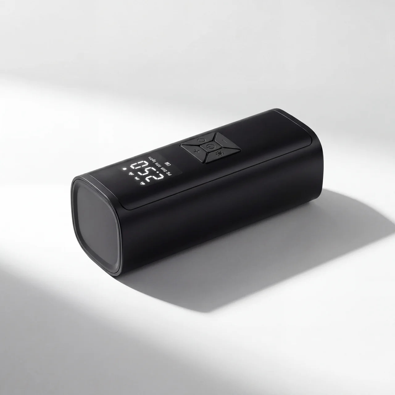 Volktr Air Pro size comparison fits in a glovebox, 7.5 by 5 by 4 inches, weighs 1.1 lbs